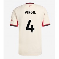 Stroje piłkarskie Liverpool Virgil van Dijk #4 Koszulka Wyjazdowej 2025-26 Krótki Rękaw